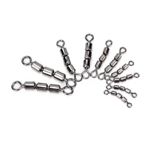 20 шт. x 3 рыболовные баррель подшипника Rolling поворотный твердое кольцо LB приманки разъем 5 размер