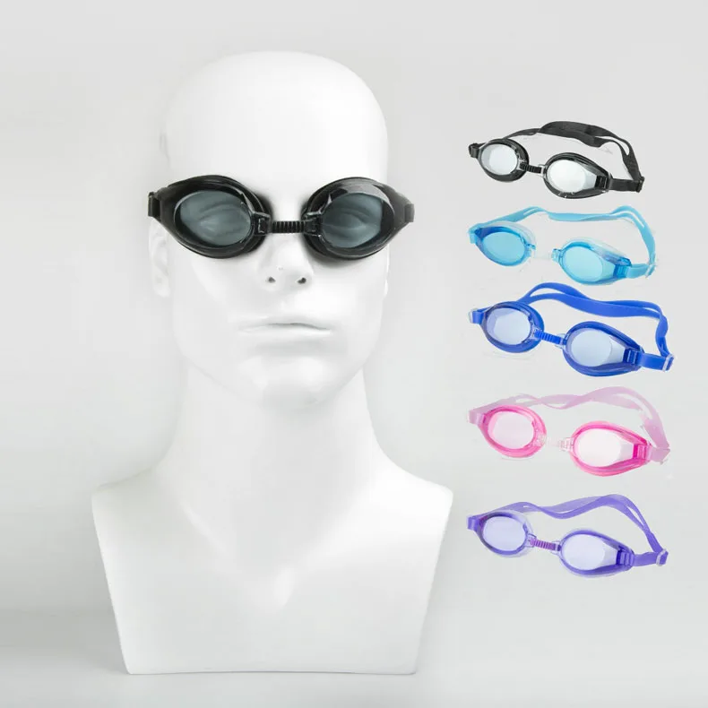 Electroplating UV Waterproof Anti fog Swimwear Eyewear Swim Diving Water Glasses Gafas