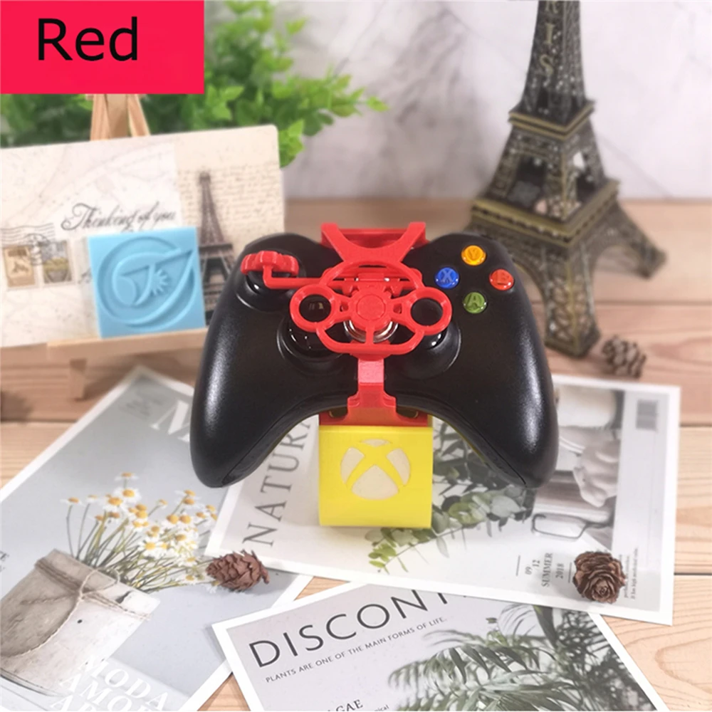 

For Xbox360 Controller Mini Steering Wheel Set for Xbox 360 Racing Game Controller Steering Wheel Simulation Simulator Accessory
