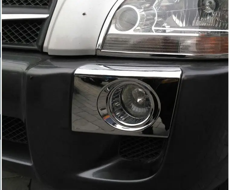 Для Hyundai Tucson 2004 2005 2006 2007 2010 2012 противотуманная фара рамка крышка украшение для pajero