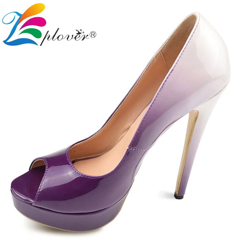Fashion Women Pumps High Heels Shoes Woman 12cm Extreme Thin Heels Ladies Shoes Comfortable Platform Pumps Sapato Feminino