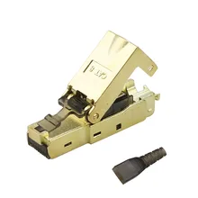 Industrial First Class RJ45 Shielded Field Plug Cat.6A CAT7 CAT8 STP Field Termination Plug Connector x termination
