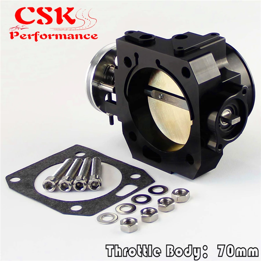 

70mm Throttle Body for honda k-series/ K20 /Civic/ EP3/ Type R/Integra DC5 Black