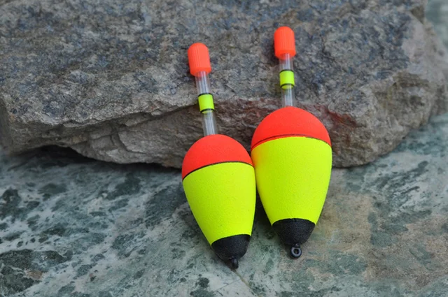 10Pcs/lot EVA Fishing Floats Set Sea Fish Float 10g-50g Bobber Night  Luminous Sticks Belly Throw Rod Fishing Tackle Accessories