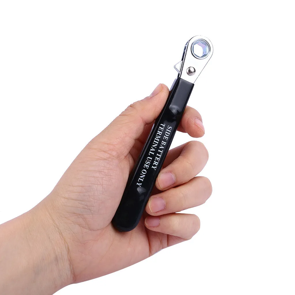 

Reversible 5/16 Side Terminal Battery Ratchet Wrench 5.5in/10in & 10mm Long Insulated Handle Craftsman New 8