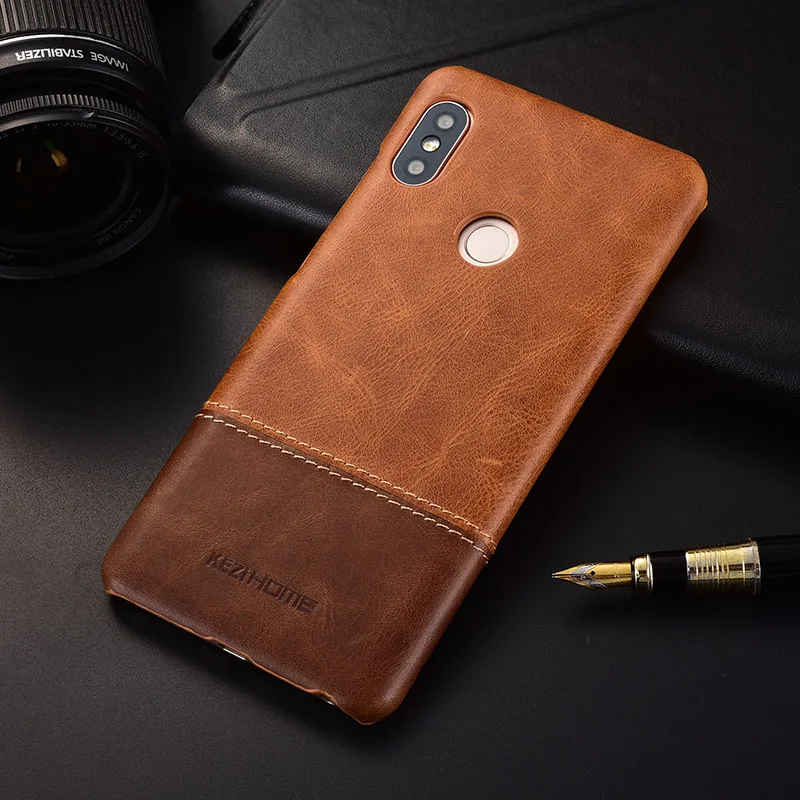 Роскошный чехол Xiaomi Redmi 6 Pro Жесткий Защитный Тонкий Натуральная для редми pro Чехол