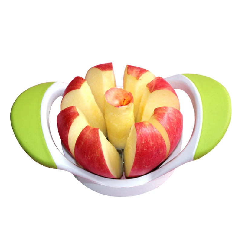Fruit Vegetable Tools Apple Cutter Sharp Apple Slicer Corer Divider Stainless Steel Apple Pear Onion Cutter Knife Kitchen Gadgets (3)