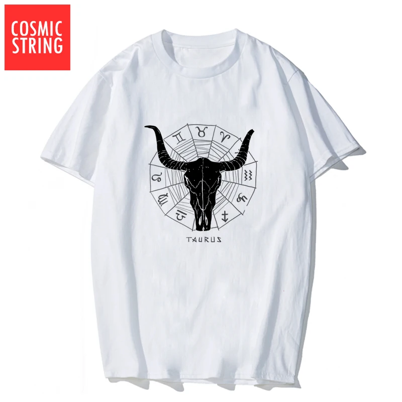 

COSMIC STRING 100% cotton o-neck cool print men T shirt casual loose men T shirt male knitted men t-shirt mens tee shirts