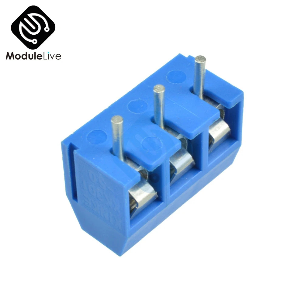 10 шт. диаметром 5 08 мм 3 контактный разъем для винтовой клеммы|screw terminal connectors|terminal