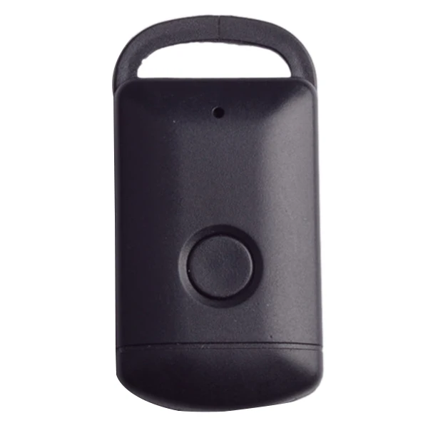 Bluetooth Двусторонняя капельница воды ключ мобильный телефон ПЭТ интеллектуальное электронное устройство против потери - Цвет: Black