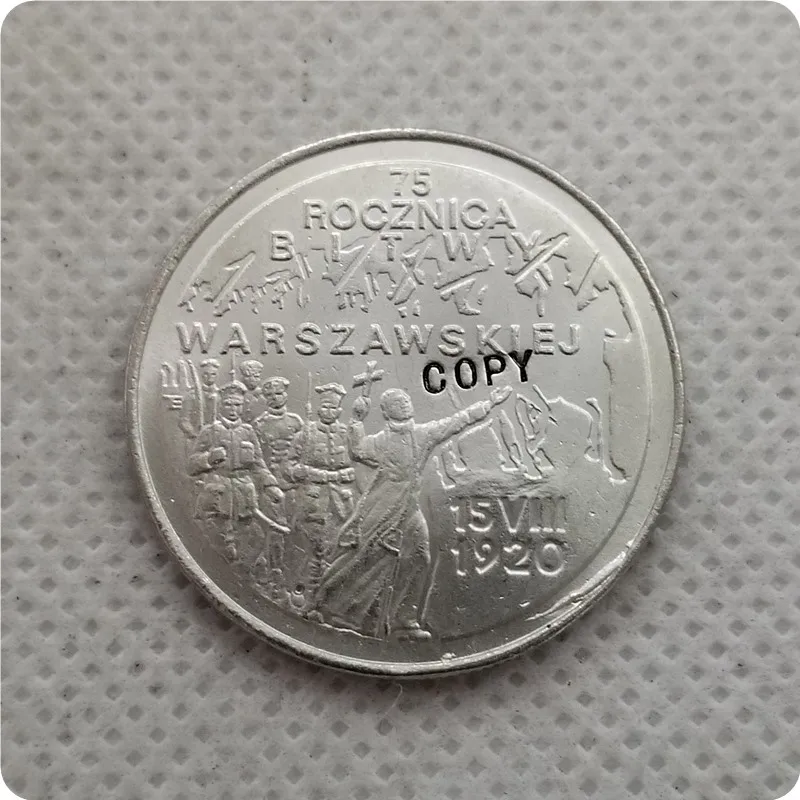 1995 Польша 2 Zlote полный набор из 6 копия монет памятные монеты-копии монет медаль коллекционные монеты - Цвет: Battle