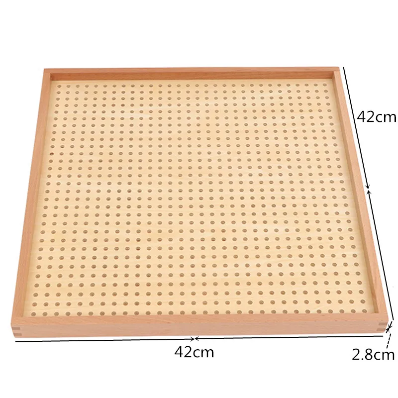 Brinquedo para Crianças de Madeira Jogo de Treinamento Preskool Montessori Educação Crianças Board Conjunto Brinquedo Matemática Juguets Peg 6 de madeira peg board conjunto jogo de
