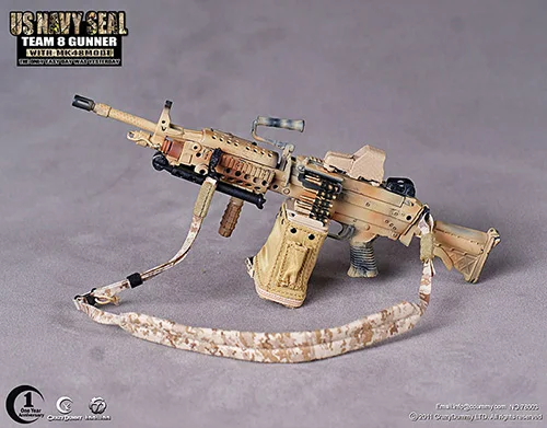 1:6 scale weapons model,CD navy seals 8 teams MK48 machine guns(full ...