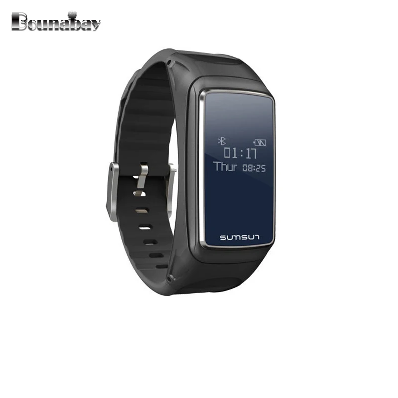 Bounabay Bluetooth браслет Smart Watch для женщин Оригинальные женские часы леди