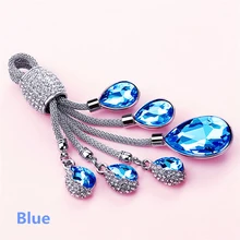 Модные кожаные ручные Длинные Брелок пряжка подковы металлический ключ для авто общие многоцветные цепочки подарок креативные авто аксессуары