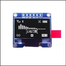white 128X64 0.96 inch OLED LCD LED Display Module For Arduino 0.96″ SPI Communicate