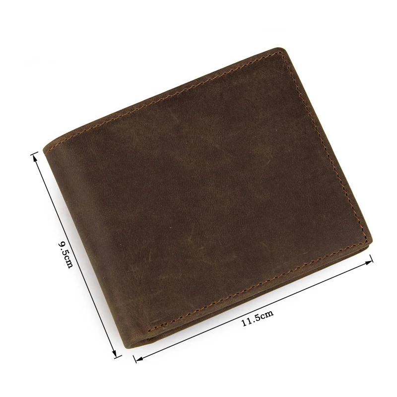 

Men Wallet genuine leather mini credit card wallet purse card holders