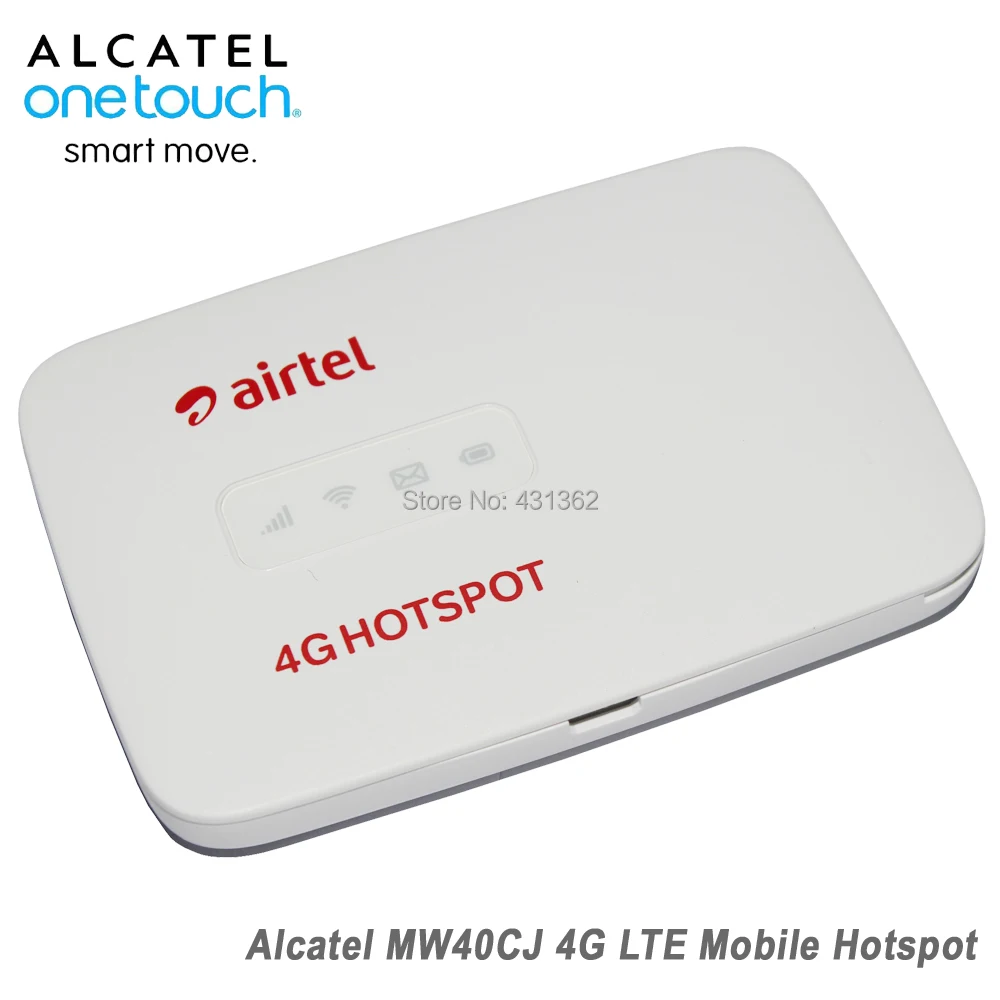 Оптовая продажа оригинальная разблокированная 150 Мбит/с Alcatel MW40 MW40CJ портативная 4G