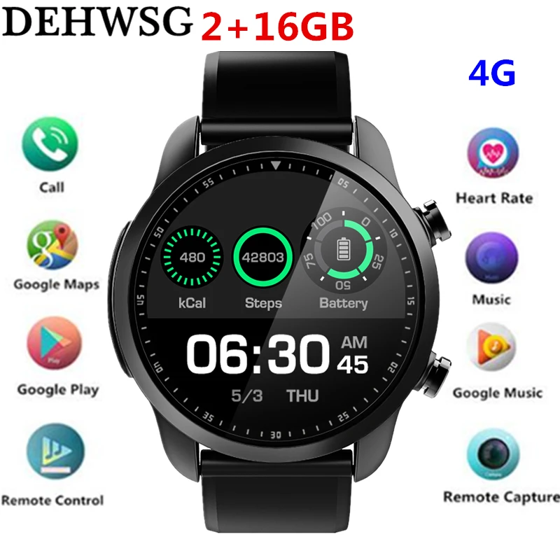 

IP68 Waterproof Smart Watch DH88 Sports Watch Heart Rate Monitor Smartwatch Support 4G WiFi GPS Bluetooth Call with IOS Android