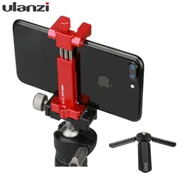 Ulanzi ST-03 металлический штатив адаптер для iPhone X 8 плюс samsung, Холодный башмак крепление поддержка микрофон Rode/светодиодный видео свет