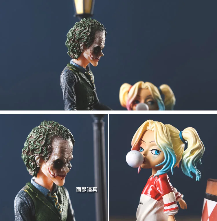 The Joker Harleen Quinzel Quinn DC Comic Super Hero Film Statue Batman Suicide Squad villain Cute F