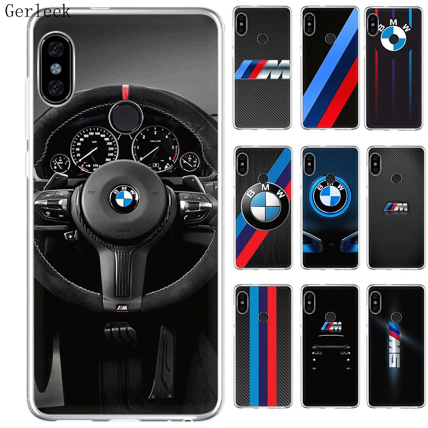 

Gerleek BMW Hard Case For Xiaomi Redmi S2 4A 4X 5 5A Plus 6A 6 Pro Note 7 Cover Protection Shell