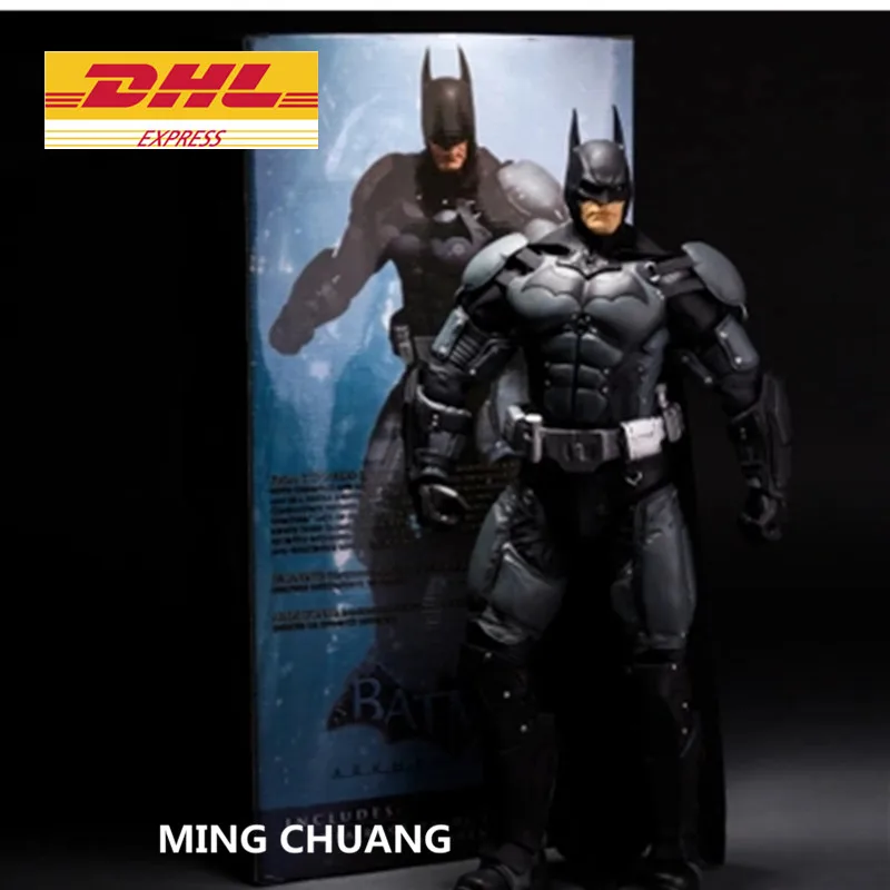 

Justice Leagu Superhero Batman Bruce Wayne NECA 1:4 Arkham Asylum Joker Enemy PVC Action Figure Collectible Model Toy D278