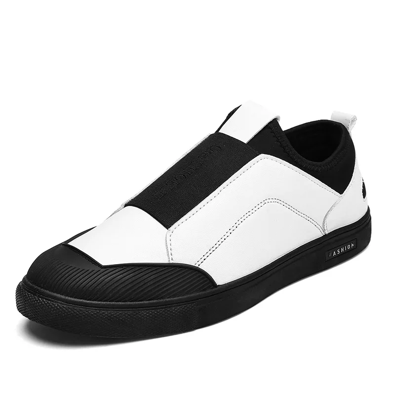 

FEERIJT 2018 men's casual shoes autumn new men's Korean version of the breathable trend students golden shoes men