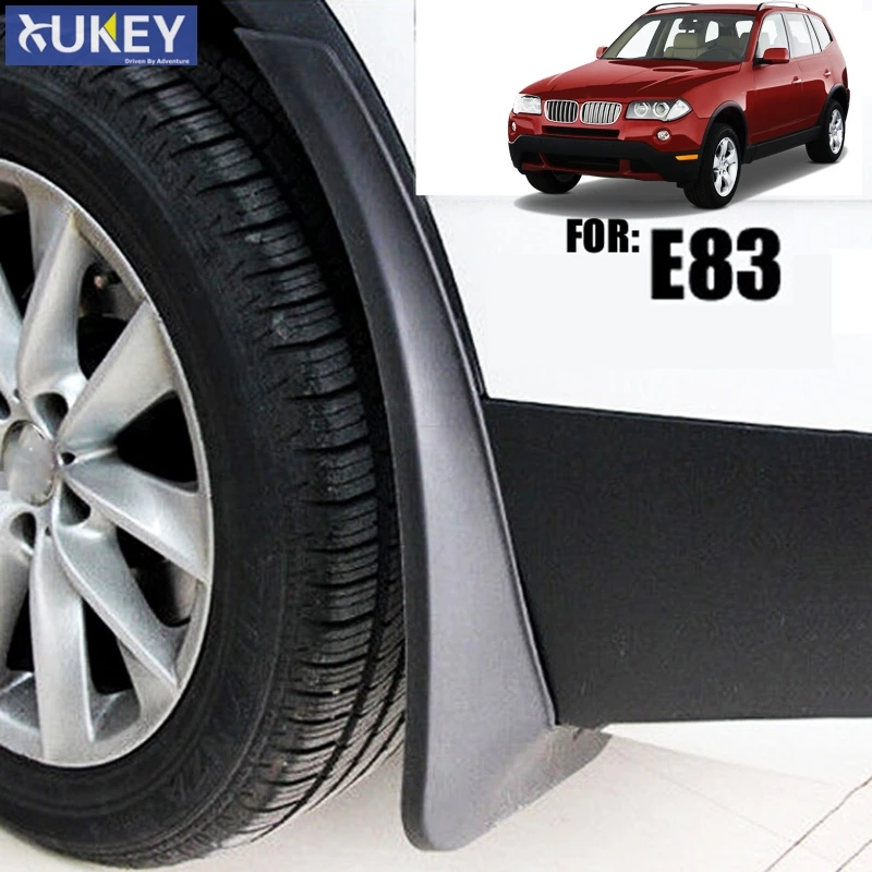 

FIT FOR BMW X3 E83 2007 2008 2009 2010 MOLDED MUDFLAPS MUD FLAP SPLASH GUARD MUDGUARDS FRONT REAR FENDER ACCESSORIES