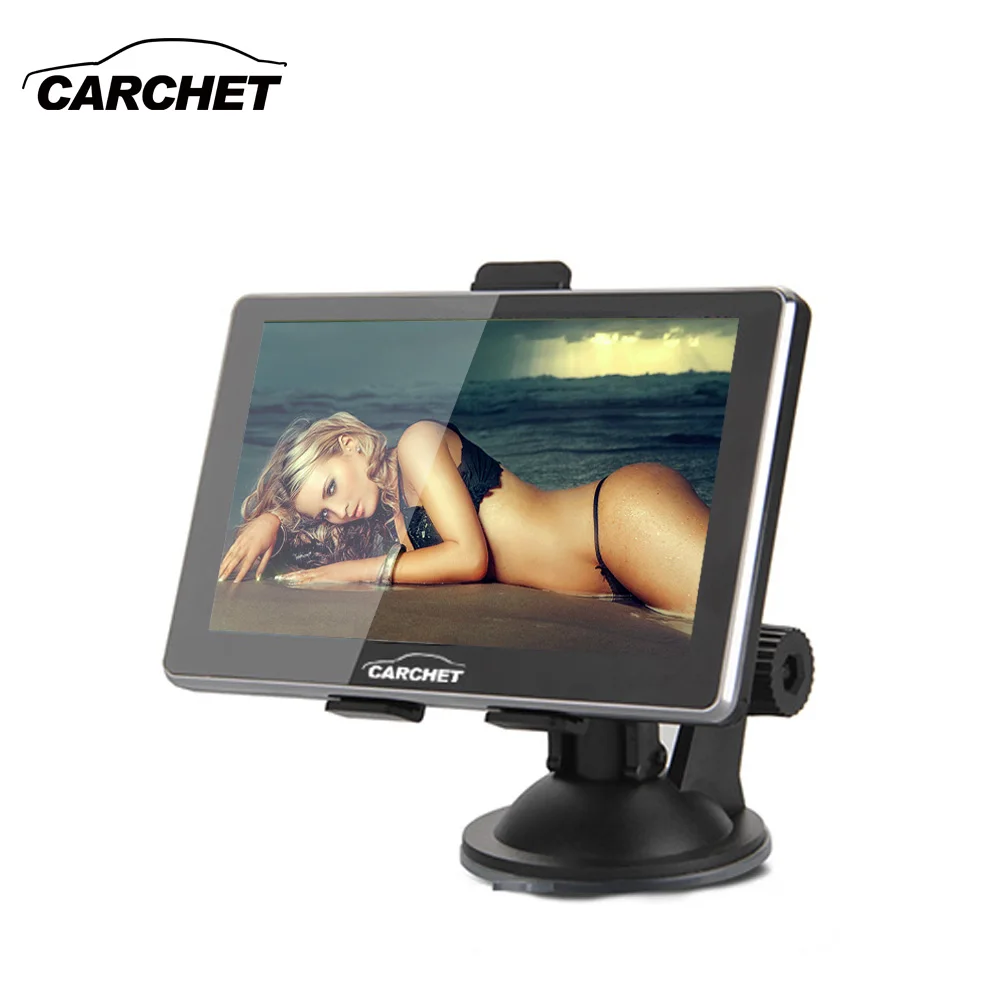 

CARCHET 5 inch Car GPS Navigation Touch Screen FM 8GB/128M WinCE 6.0 West Europe Map Truck Auto Vehicle GPS Navigator 9V-24V