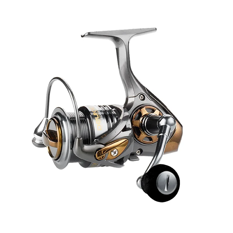 

New upgrade All metal Shallow cup Fishing reel HS2000/5000 High speed ratio 7.1:1 Spinning wheel CNC rocker arm