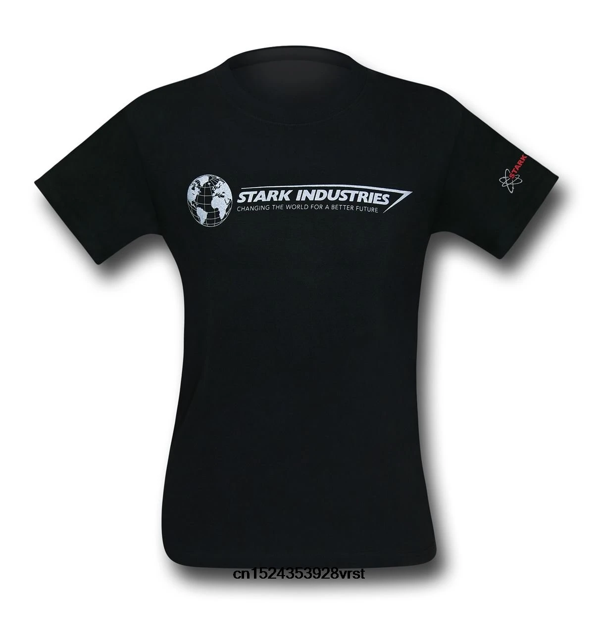 

Funny men t shirt novelty tshirt women Iron Man Stark Industries Expo Men's T-shirt