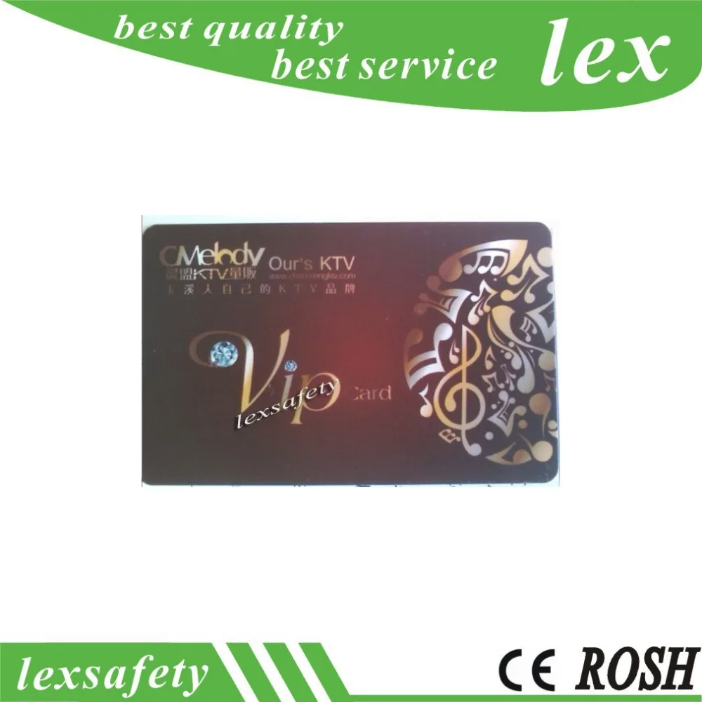 500 шт./лот чтение и запись EM4305 Rfid ID ПВХ тонкие записываемые Считываемые RFID ISO11785 125