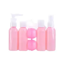 6 шт. легкий портативный красочный комплект бутылок для путешествия спрей бутылка для макияжа Крем-шампунь Парфюмированный Лосьон Эмульсия