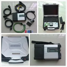 Sd connect C5 with laptop CF-30 Toughbook diagnostic PC with mb star c5 SD Connect newest software V2017.09 hdd for mb sd c5