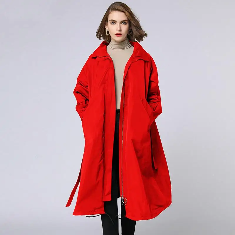 Большой Размеры Для женщин зимние длинные Свободные пиджаки Ремни ветровки одежда для беременных Одежда для беременных зимние пальто для