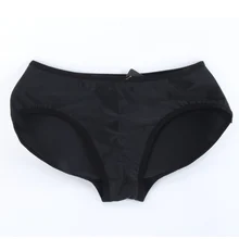 Sexy Lady Hip Up Padded Butt Enhancer Shaper Panties Seamless Underwear Black