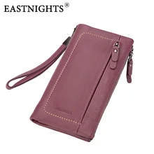 EASTNIGHTS New Women Wallets Brand Design High Quality Genuine Leather Wallet Female Clutch Fashion Long Women Wallets TW2642 EASTNIGHTS New Women Wallets Brand Design High Quality Genuine Leather Wallet Female Clutch Fashion Long Women Wallets TW2642