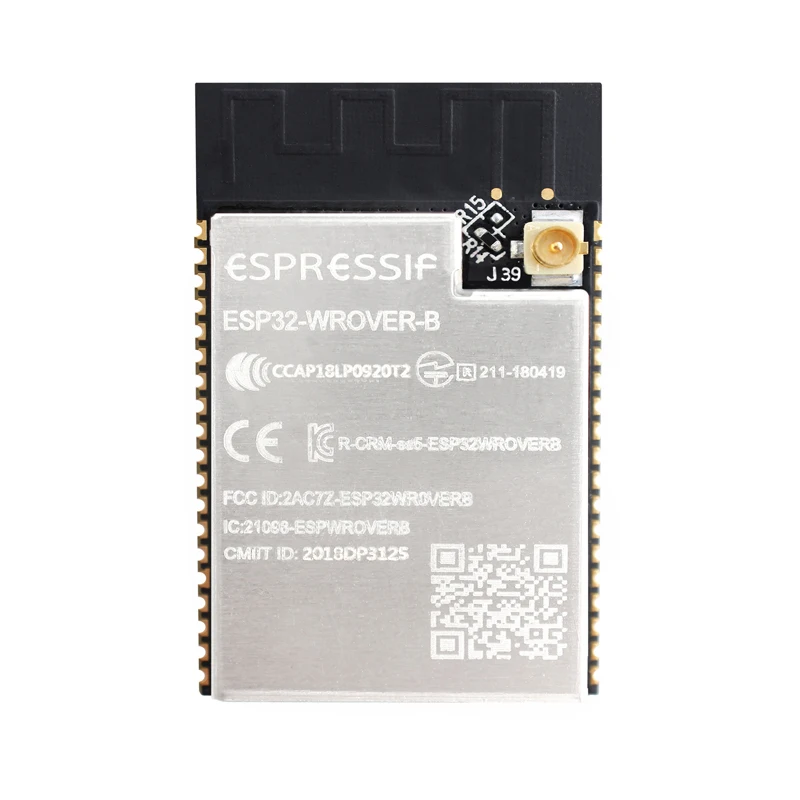 

ESP32-WROVER-B Ipex antenna module with ESP32-D0WD WiFi-BT-BLE MCU module 4 MB SPI flash