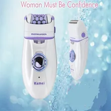 

2 In 1 Washable Electric Lady Epilator Tweezer Razor Body Hair Removal Women Underarm Haircut Bikini Clipper Shaver Leg Trimmer