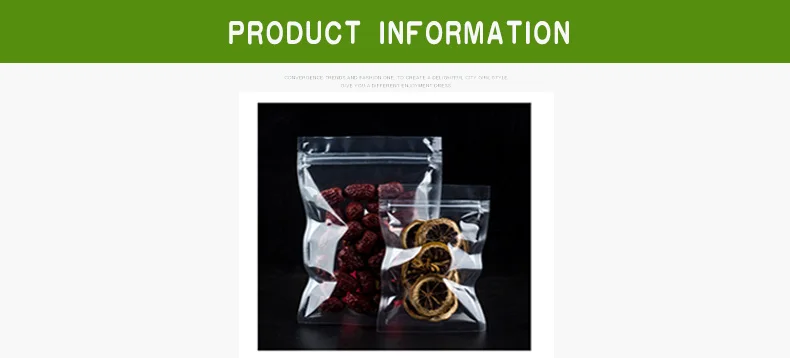 1 HD transparent flat,Ziplock pocket,Thicken, bag,Reseal,Zipper,Bulging ,package,Store,Home,Office,food,storage,Powder,granules.Dried fruit,tea,seasoning,whole grains,casual  (2)