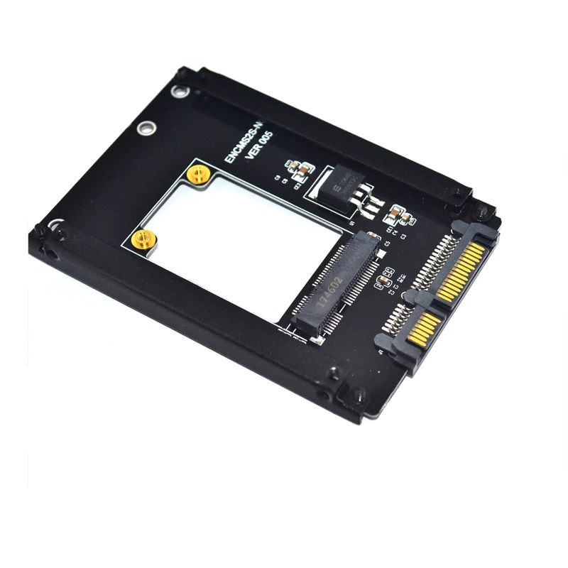 MSATA-SATA адаптер Mini PCIe mSATA SSD до 2 5 &quotSATA3 для конвертера карт памяти Поддержка Full High