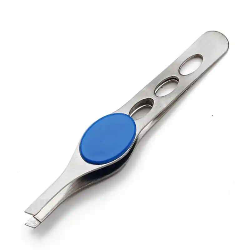 Luckyfine Stainless Steel Makeup Eyebrow Clip Tweezers Ingrown