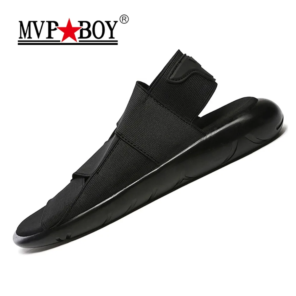 comprar MVP MENINO Verão 2018 Homens Chinelos Moda Respirável Fora Estilo Romano Oco Out Casual Masculino Chinelos de Praia