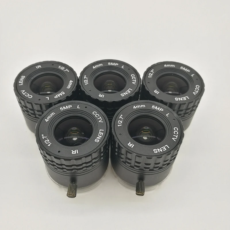 

CWH Security Surveillance 5.0Megapixel 4MM Fixed CCTV Lens 6MM IR Big CS Lens 5MP Resolution Use for CCTV Analog AHD IP Camera