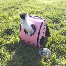 DannyKarl Cat Dog сумка переносная космическая капсула прозрачная клетка дышащая Весенняя переносная переноска для питомцев рюкзак