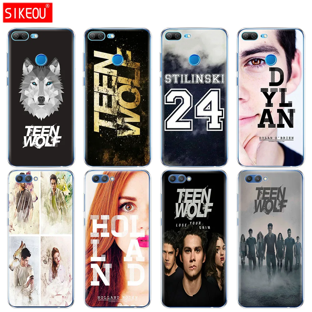 

Silicone Cover phone Case for Huawei Honor 10 V10 3c 4C 5c 5x 4A 6A 6C pro 6X 7X 6 7 8 9 LITE Teen Wolf