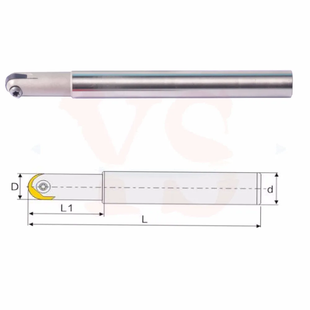 ball nose milling cutter 