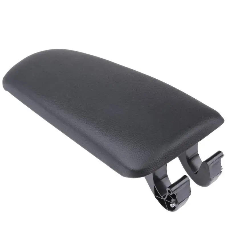 

Auto Car Black Leather Armrest Pad Center Console Arm Rest Lip Cover Cap for Audi A4 B6 B7 02-07 Automotive Accessories