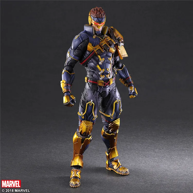 

Marvel Comics Series PA change Warrior laser eye DOLL Action Collectible Statue Toy Figure